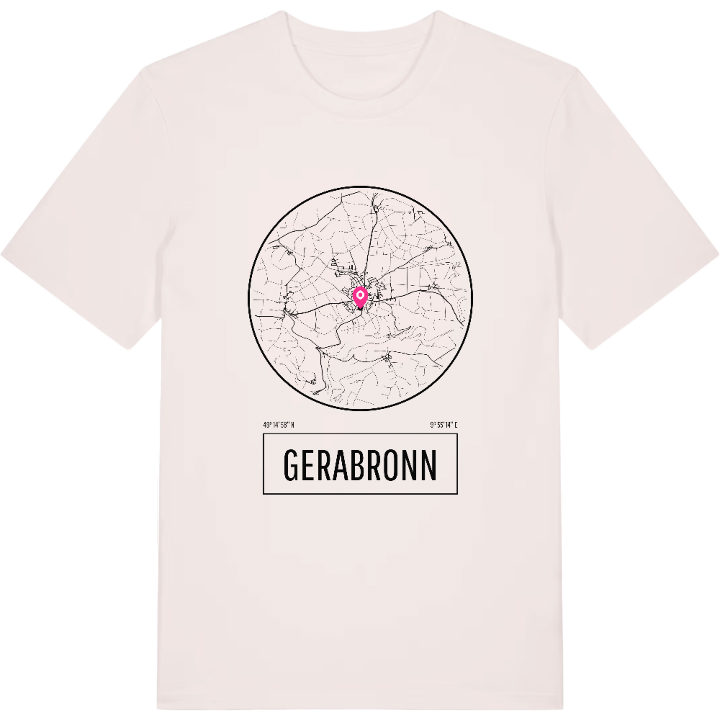 Gerabronn T-shirt – t-shirt fra PinShirt