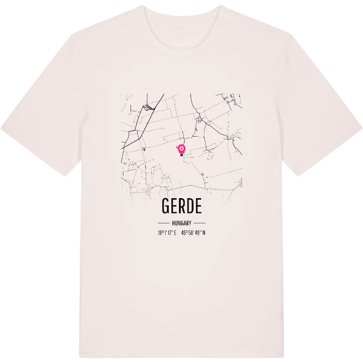 Gerde kort T-shirt – t-shirt fra PinShirt