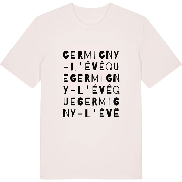 Germigny-l'Évêque ordleg t-shirt – t-shirt fra PinShirt