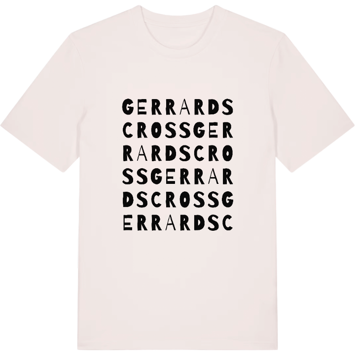 Gerrards Cross ordleg T-shirt – t-shirt fra PinShirt