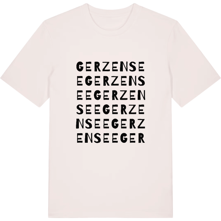 Gerzensee ordleg T-shirt – t-shirt fra PinShirt