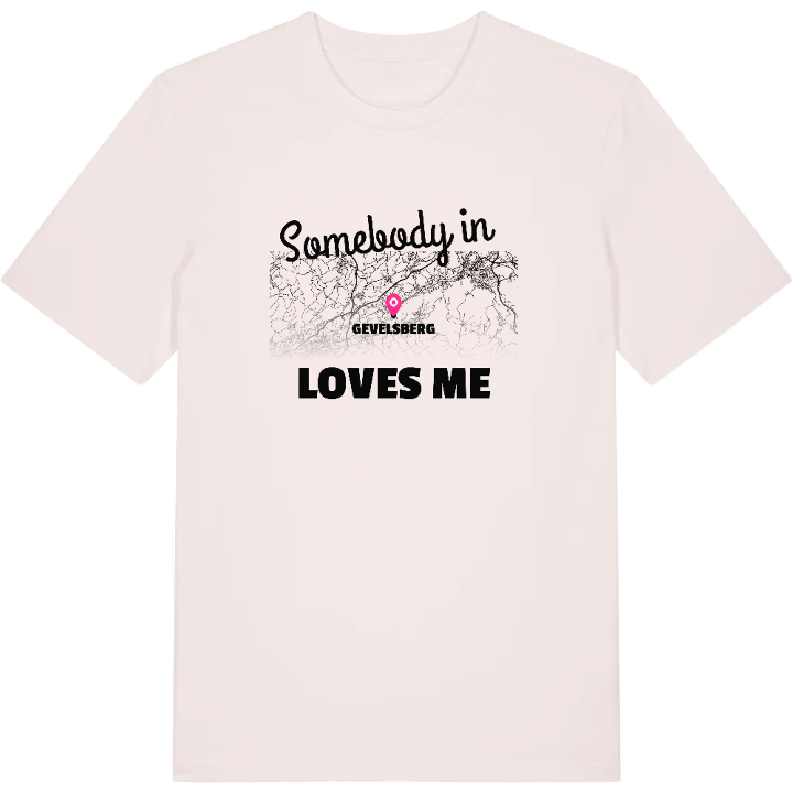 Nogen i Gevelsberg elsker mig T-shirt – t-shirt fra PinShirt