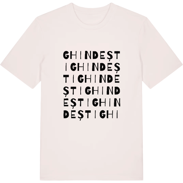 Ghindești ordleg T-shirt – t-shirt fra PinShirt