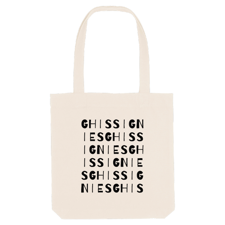 Ghissignies ordleg mulepose – mulepose fra PinShirt