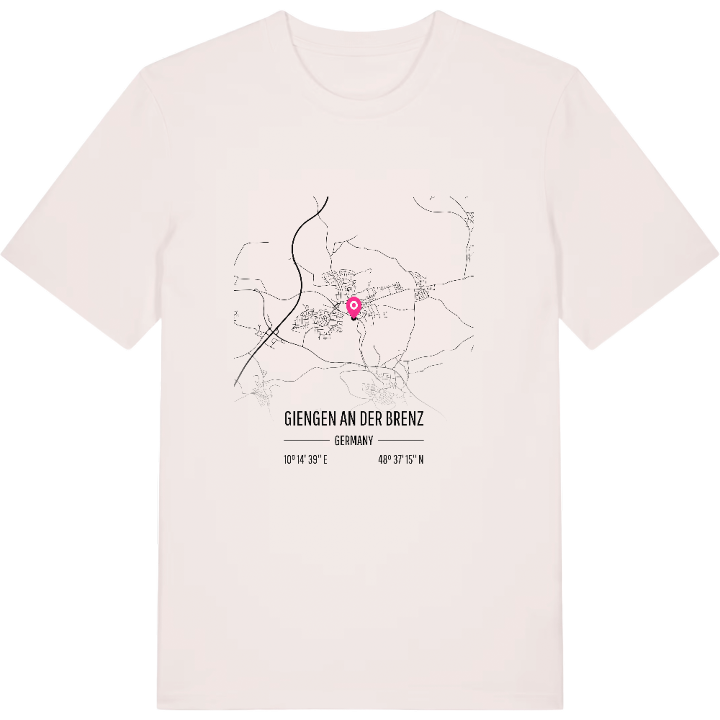 Giengen an der Brenz kort t-shirt – t-shirt fra PinShirt