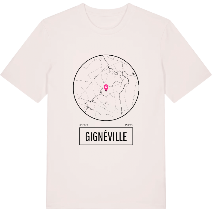Gignéville T-shirt – t-shirt fra PinShirt