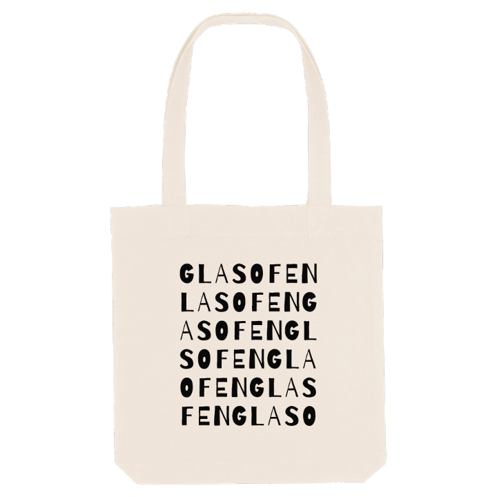 Glasofen ordleg mulepose – mulepose fra PinShirt
