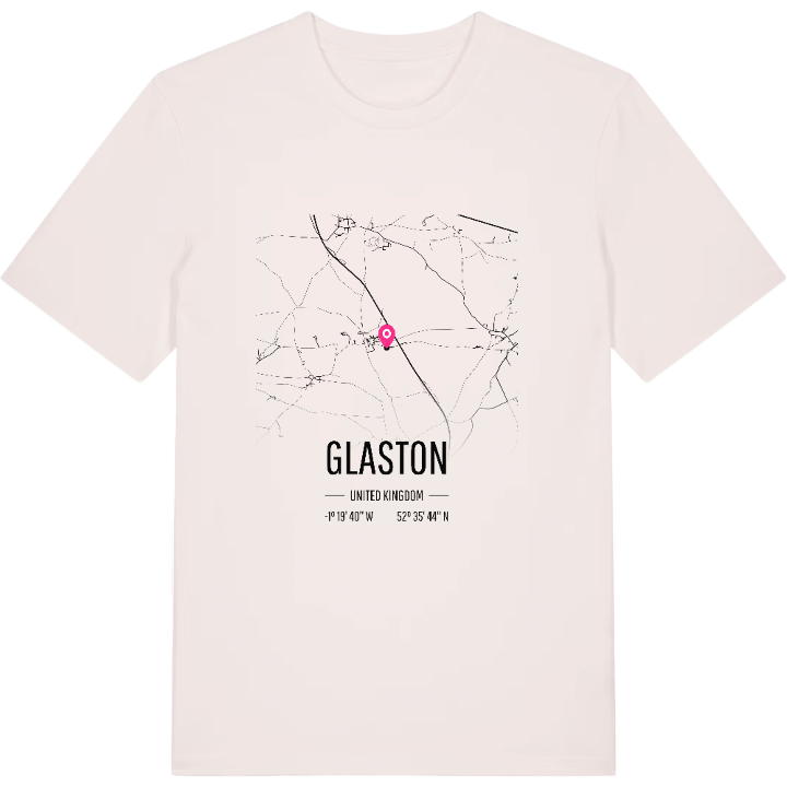Glaston kort T-shirt – t-shirt fra PinShirt