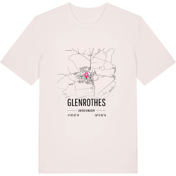 Glenrothes kort T-shirt – t-shirt fra PinShirt