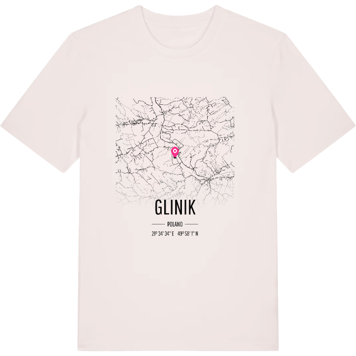 Glinik kort T-shirt – t-shirt fra PinShirt