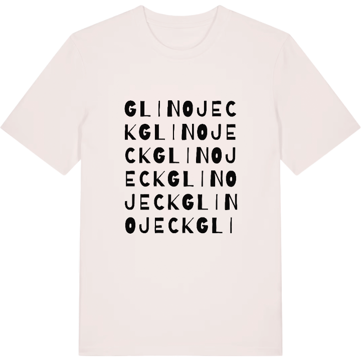 Glinojeck ordleg T-shirt – t-shirt fra PinShirt