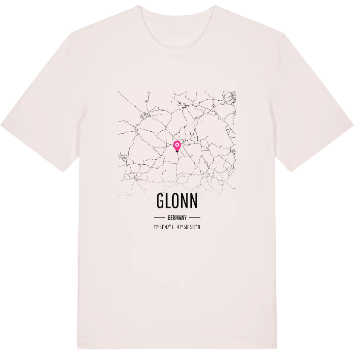 Glonn kort T-shirt – t-shirt fra PinShirt
