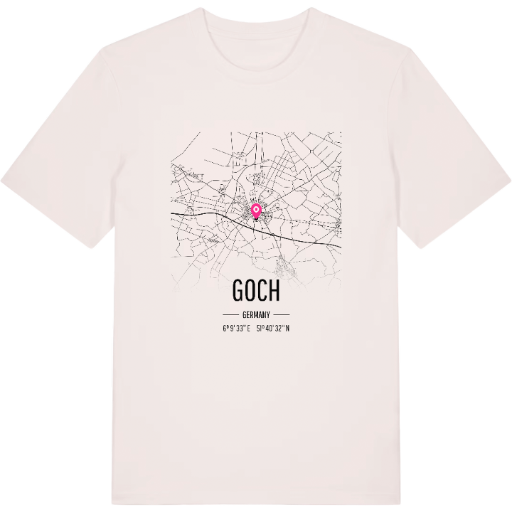 Goch kort T-shirt – t-shirt fra PinShirt