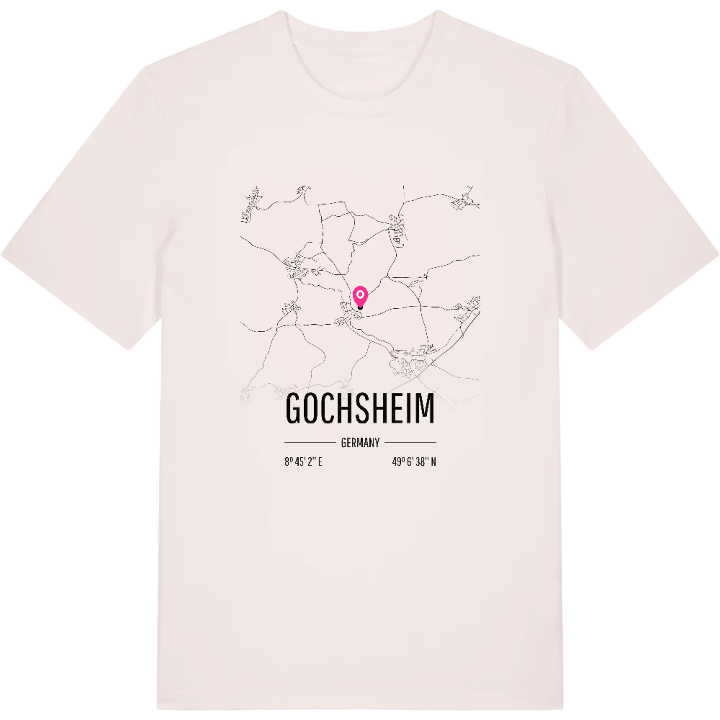 Gochsheim kort T-shirt – t-shirt fra PinShirt
