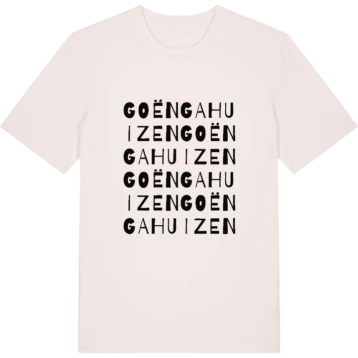 Goëngahuizen ordleg T-shirt – t-shirt fra PinShirt