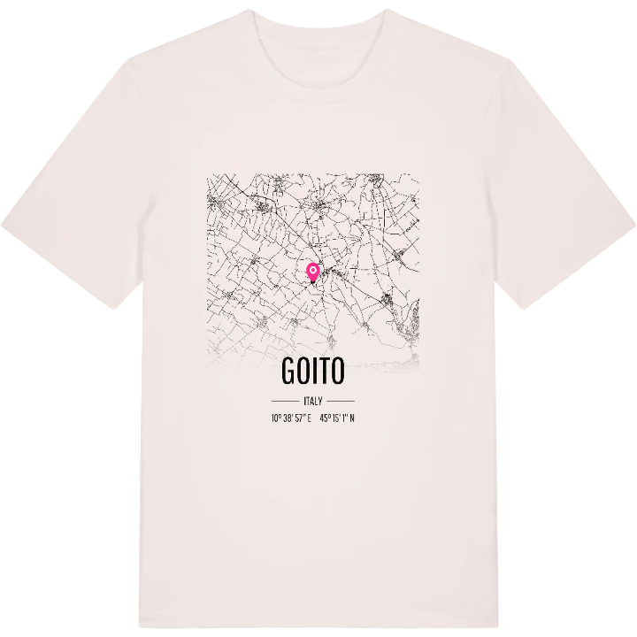 Goito kort T-shirt – t-shirt fra PinShirt