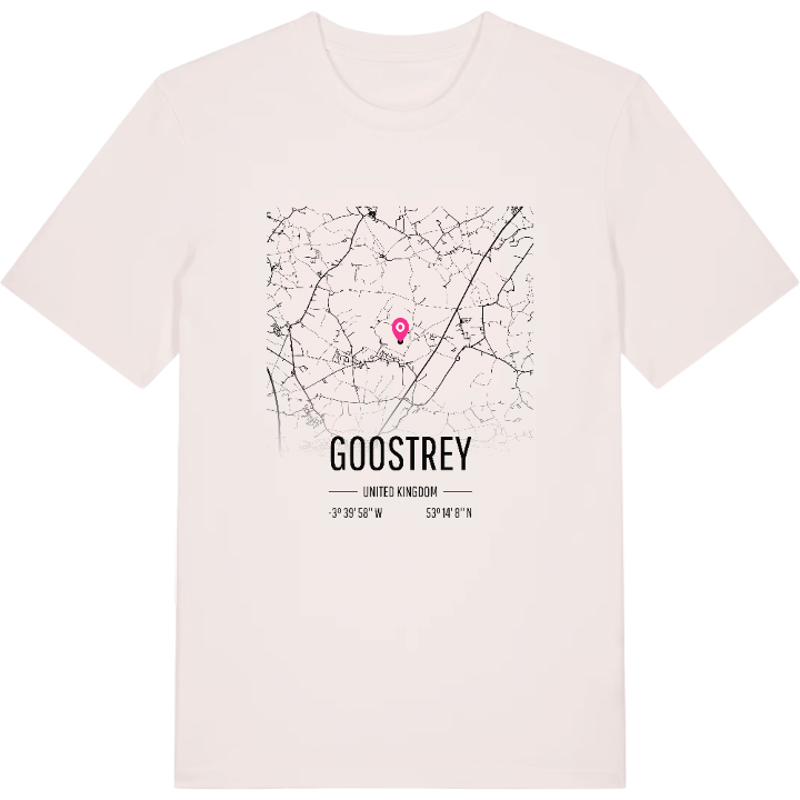 Goostrey kort T-shirt – t-shirt fra PinShirt