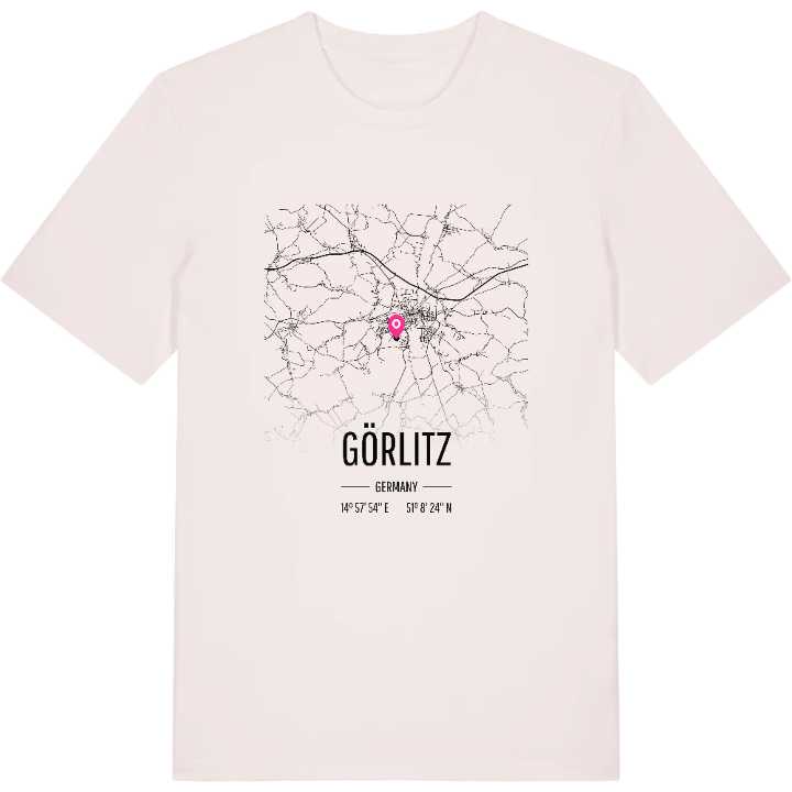 Görlitz kort T-shirt – t-shirt fra PinShirt