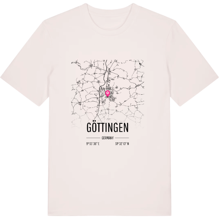 Göttingen kort T-shirt – t-shirt fra PinShirt