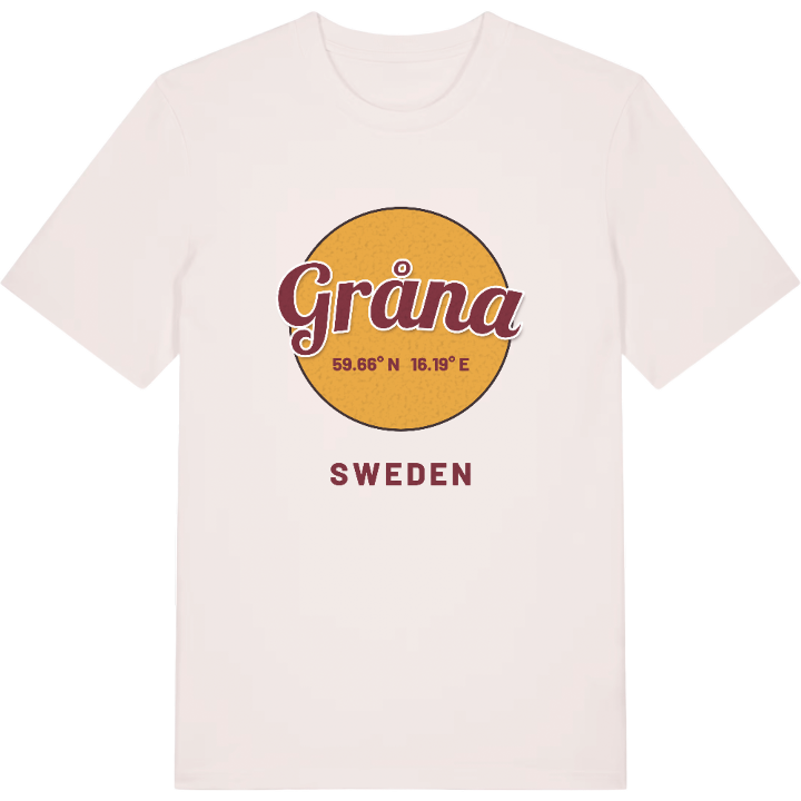 Gråna cirkel T-shirt – t-shirt fra PinShirt