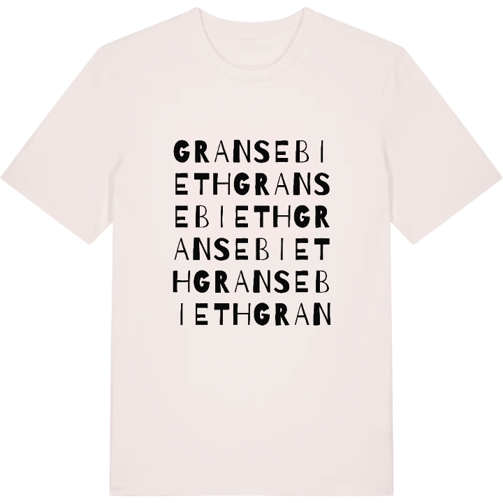 Gransebieth ordleg T-shirt – t-shirt fra PinShirt