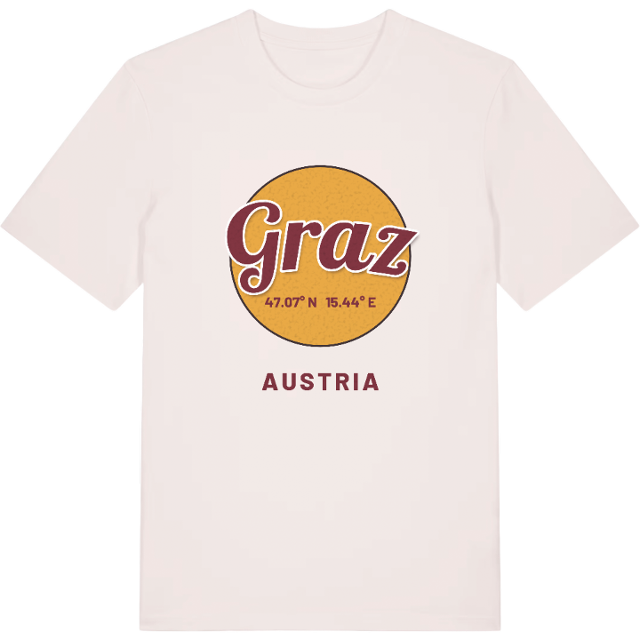 Graz cirkel T-shirt – t-shirt fra PinShirt
