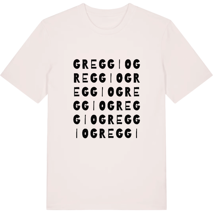 Greggio ordleg T-shirt – t-shirt fra PinShirt