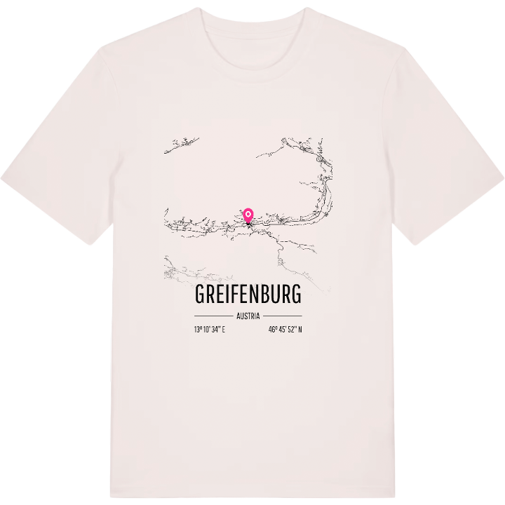 Greifenburg kort T-shirt – t-shirt fra PinShirt