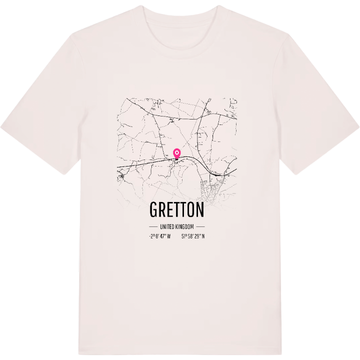Gretton kort T-shirt – t-shirt fra PinShirt