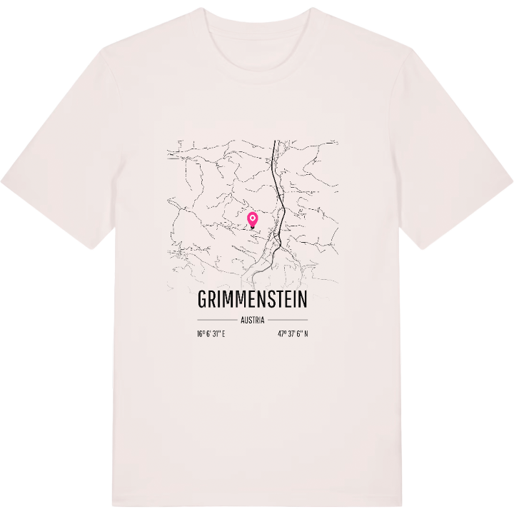 Grimmenstein kort T-shirt – t-shirt fra PinShirt