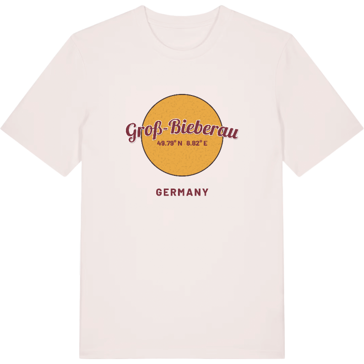 Groß-Bieberau cirkel T-shirt – t-shirt fra PinShirt