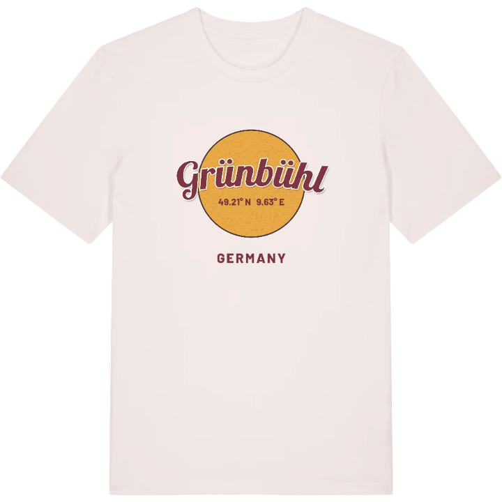 Grünbühl cirkel T-shirt – t-shirt fra PinShirt