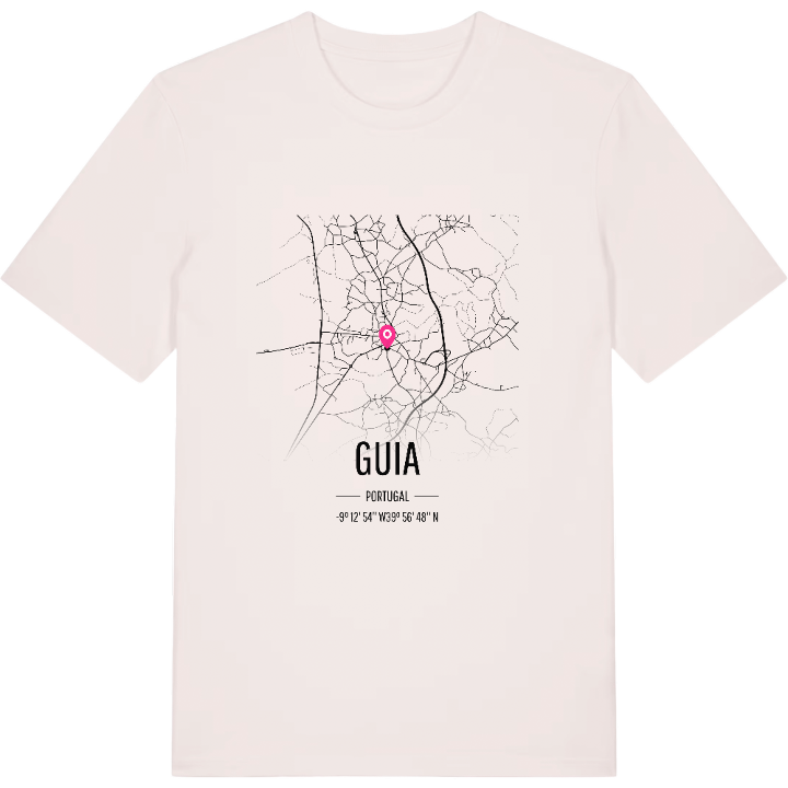Guia kort T-shirt – t-shirt fra PinShirt