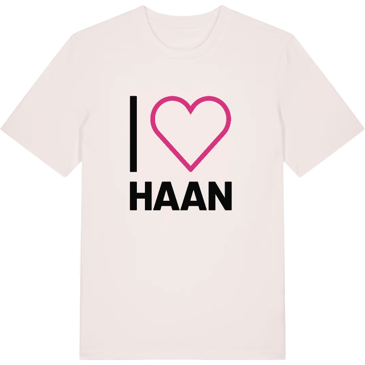 Jeg elsker Haan T-shirt stort tryk – t-shirt fra PinShirt