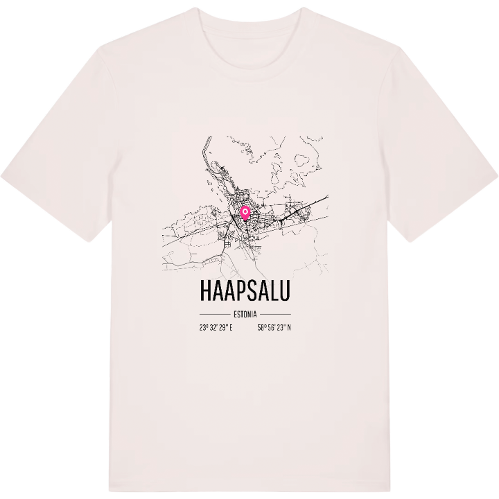 Haapsalu kort T-shirt – t-shirt fra PinShirt