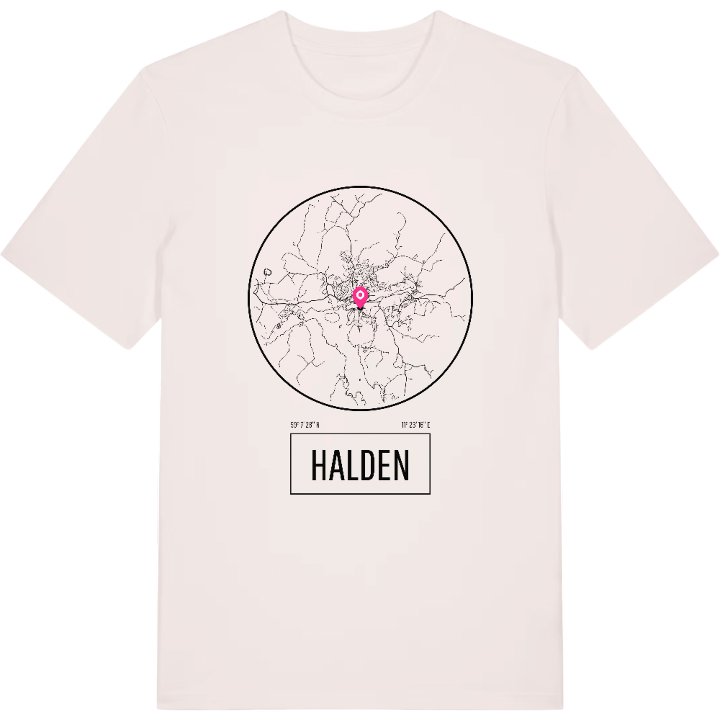 Halden T-shirt – t-shirt fra PinShirt