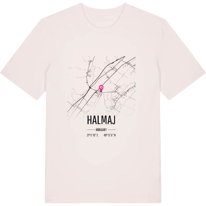 Halmaj kort T-shirt – t-shirt fra PinShirt