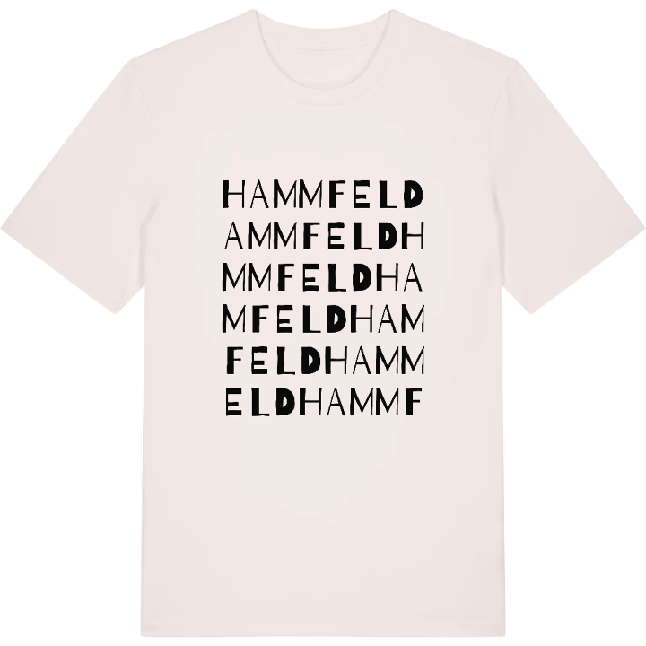 Hammfeld ordleg T-shirt – t-shirt fra PinShirt