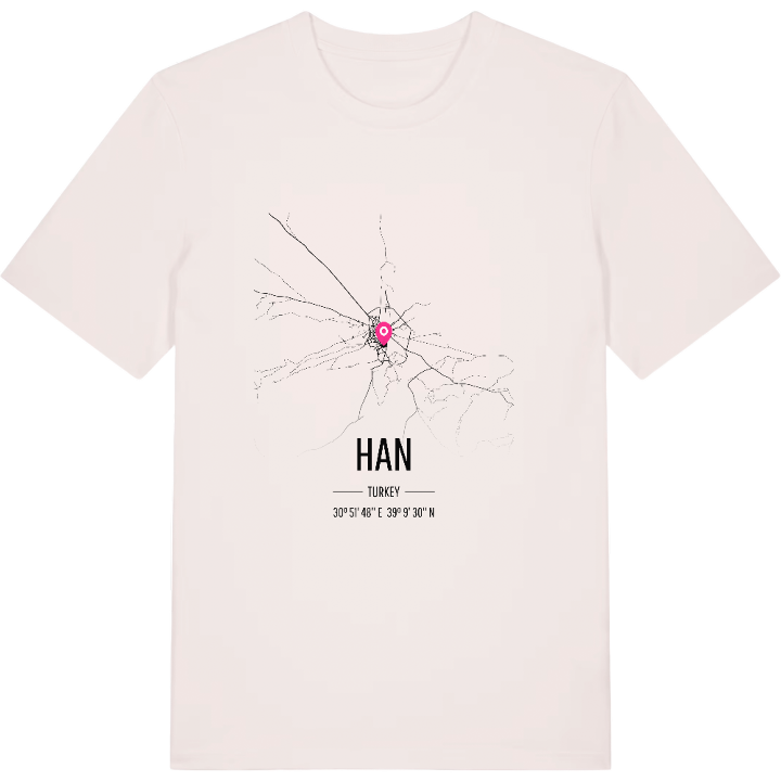 Han kort T-shirt – t-shirt fra PinShirt