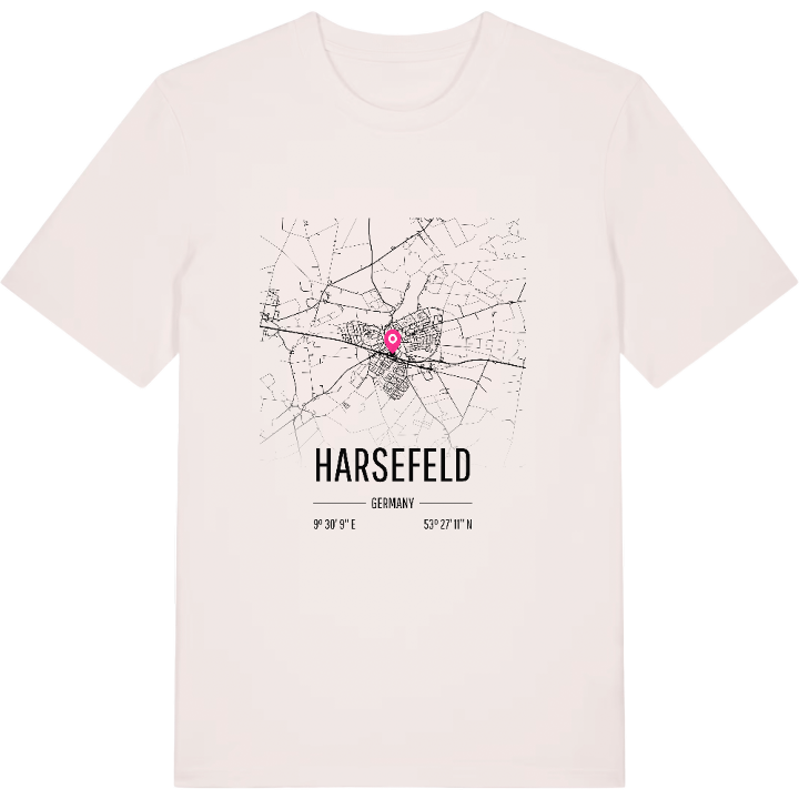 Harsefeld kort T-shirt – t-shirt fra PinShirt