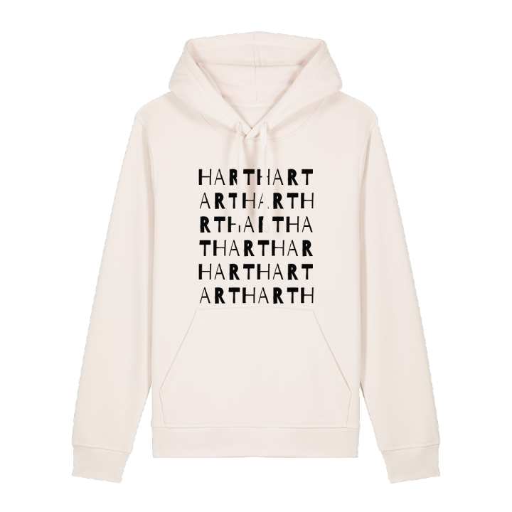 Hart ordleg hættetrøje – hættetrøje fra PinShirt