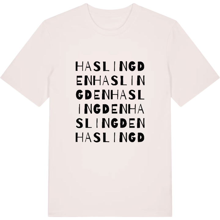 Haslingden ordleg T-shirt – t-shirt fra PinShirt