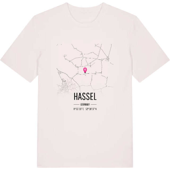 Hassel kort T-shirt – t-shirt fra PinShirt