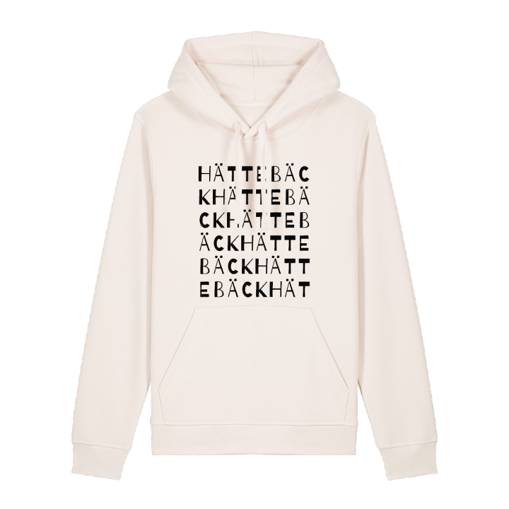 Hättebäck ordleg hættetrøje – hættetrøje fra PinShirt