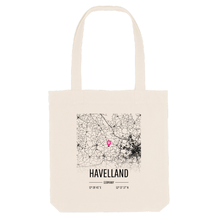 Havelland kort mulepose – mulepose fra PinShirt