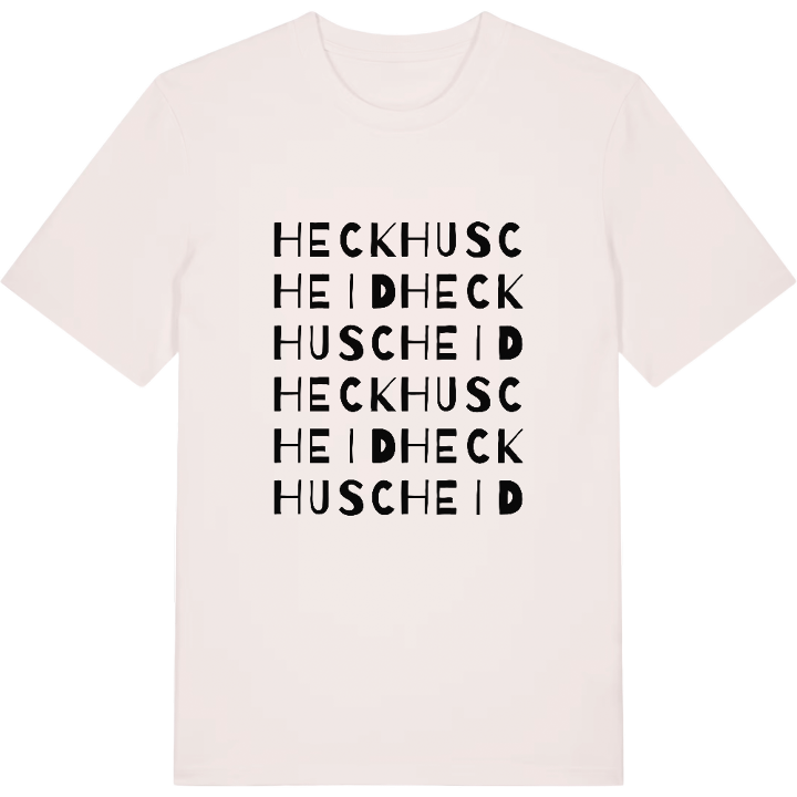 Heckhuscheid ordleg T-shirt – t-shirt fra PinShirt