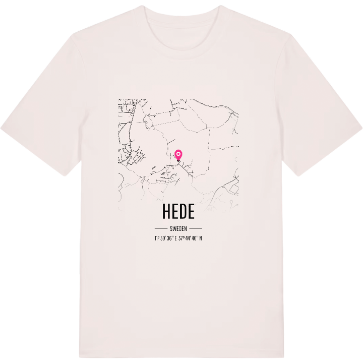 Hede kort T-shirt – t-shirt fra PinShirt