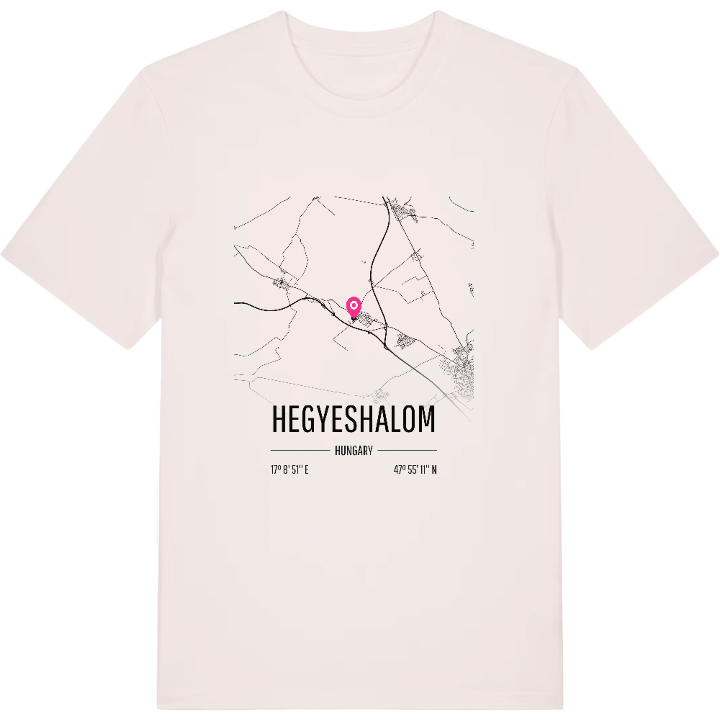 Hegyeshalom kort T-shirt – t-shirt fra PinShirt