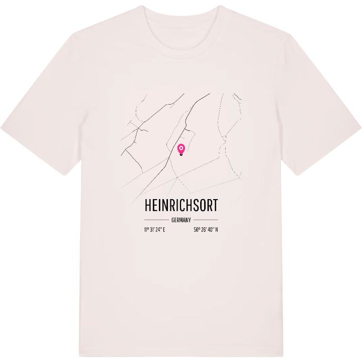 Heinrichsort kort T-shirt – t-shirt fra PinShirt