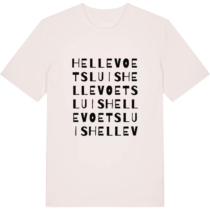 Hellevoetsluis ordleg T-shirt – t-shirt fra PinShirt
